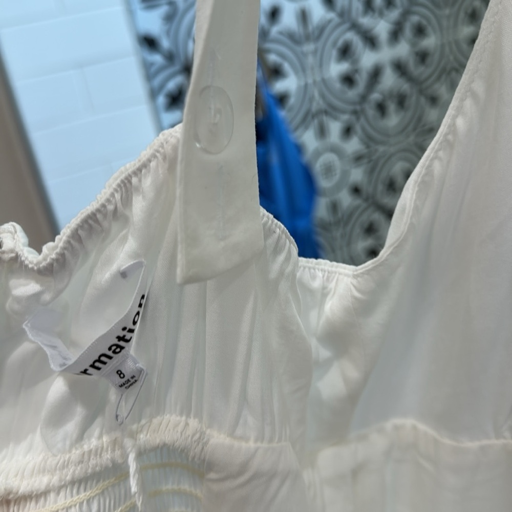 Reformation Ivory Maxi Dress - Picture 5 of 6
